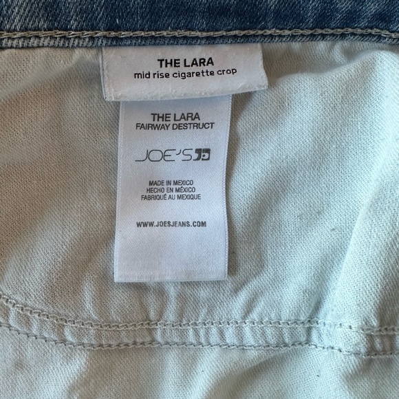 Joe’s Jeans Mid-Rise Cigarette Cut Crop Jeans - Picture 8 of 8